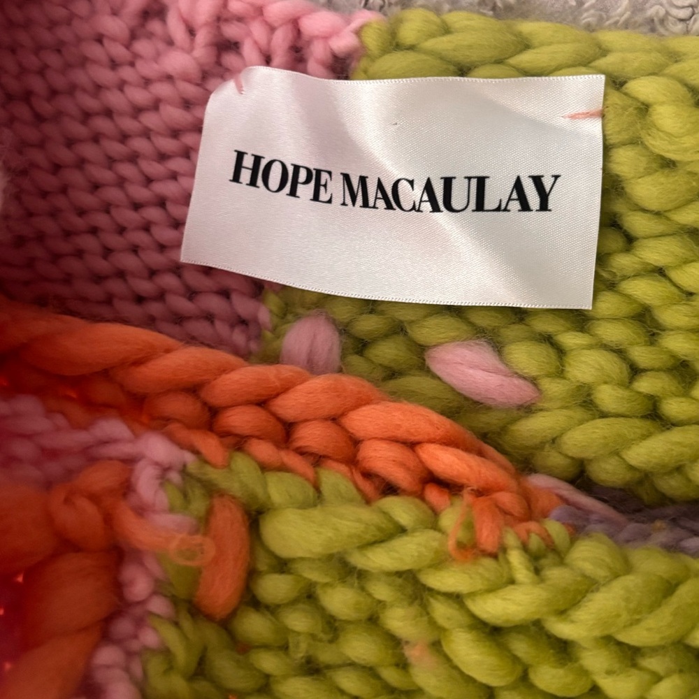 HOPE MACAULAY Mermaid Patchwork Knit Dress - Picture 12 of 15